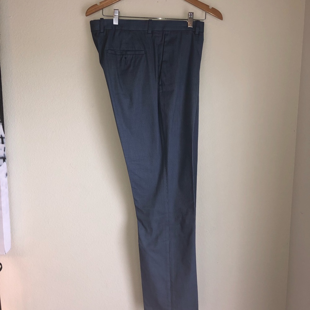 Portfolio Slim Fit Flat Front No-Iron Dress Pants